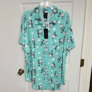 NWT Disney Pixar Toy Story Button Down BLOUSE from Torrid Size 3